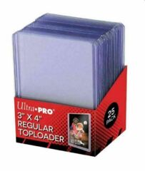 Ultra Pro: Regular 3X4 Toploaders 25 pack
